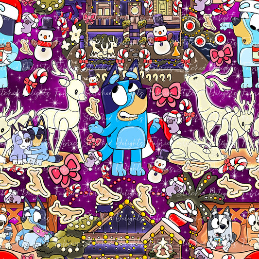 Aussie Christmas Purple