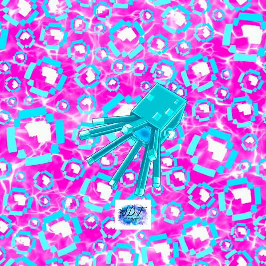 Glow Squids Pink Panel