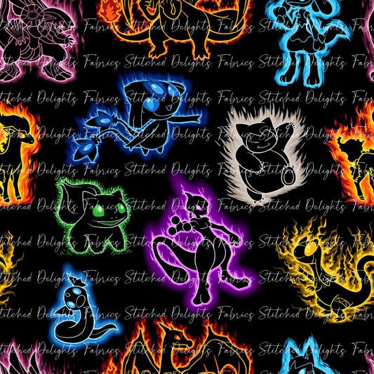 Poke Silhouettes 3