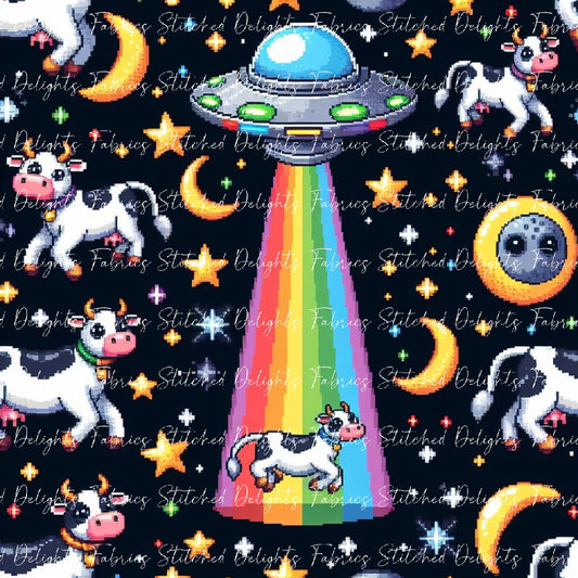 UFO's & Cows In Space