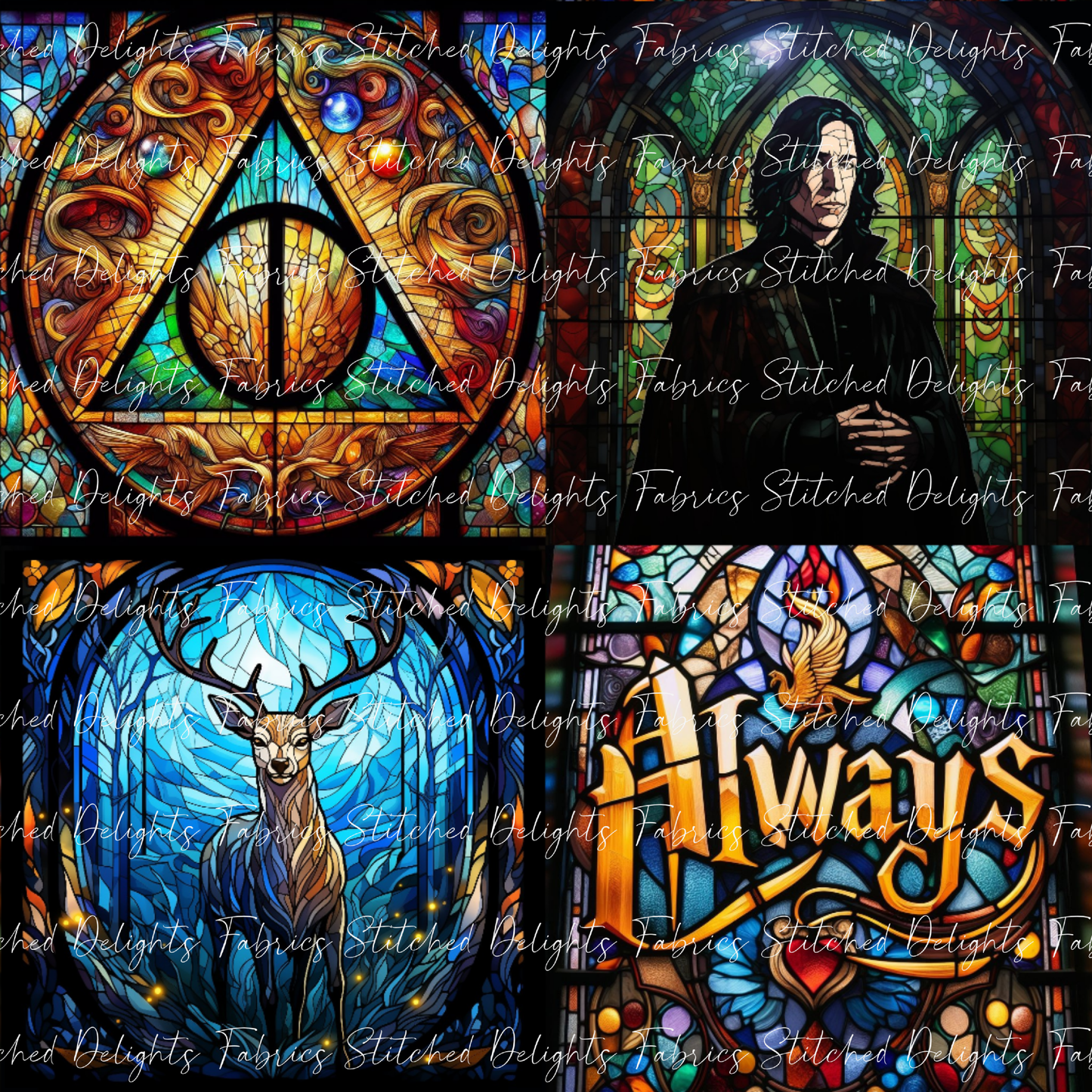 Stained Glass Snape