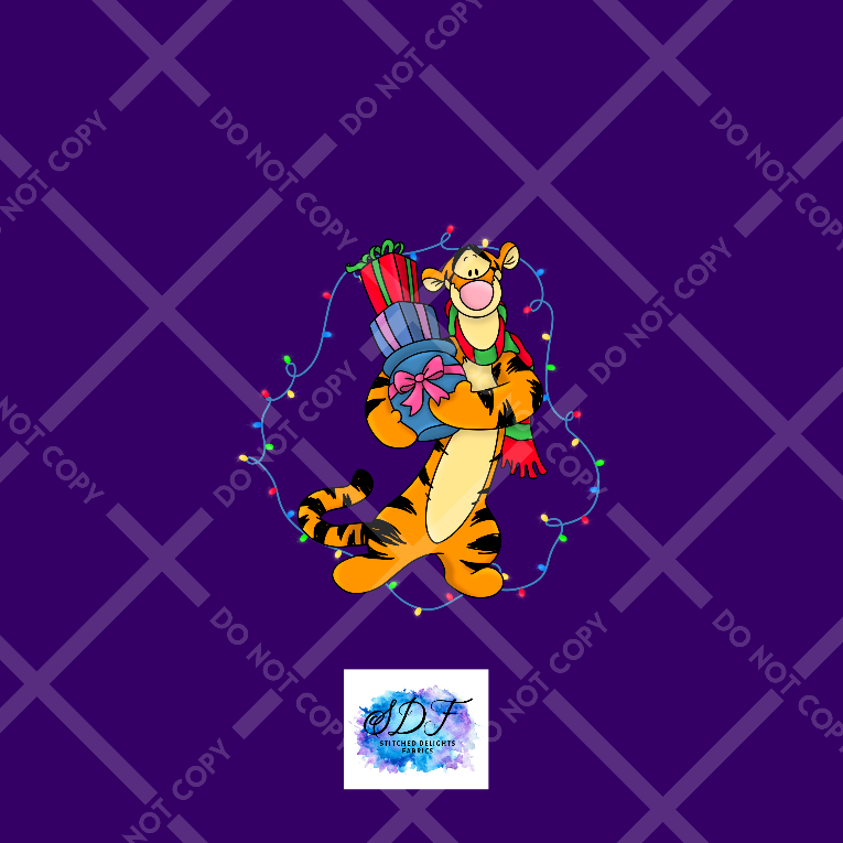 Tigger Christmas Lights Panels