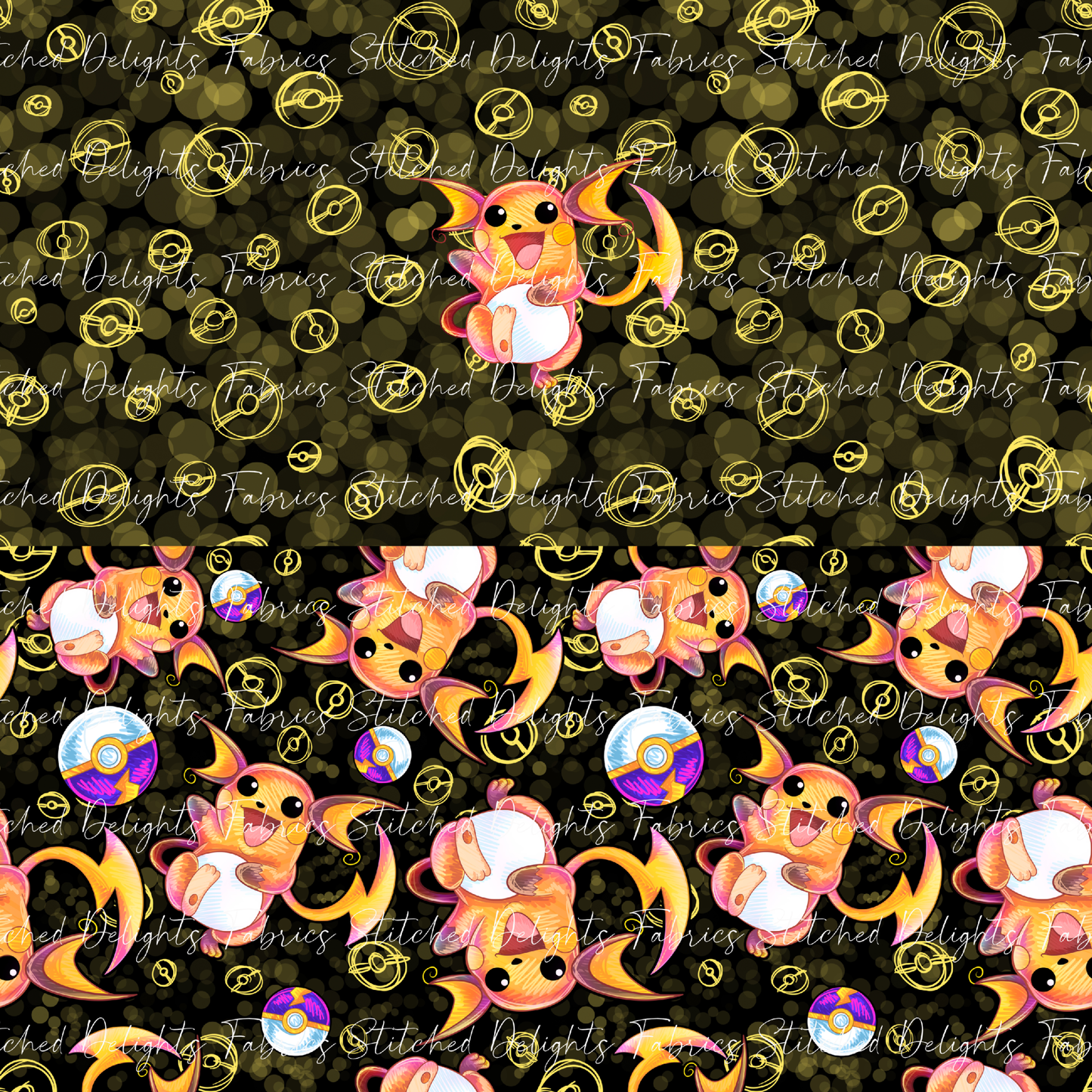 Evolutions Raichu Undie Panel