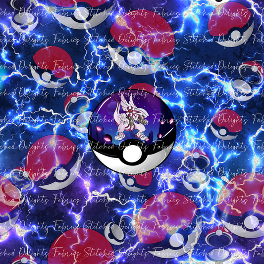 Poke Balls Habitats Palkia Lightning Panel