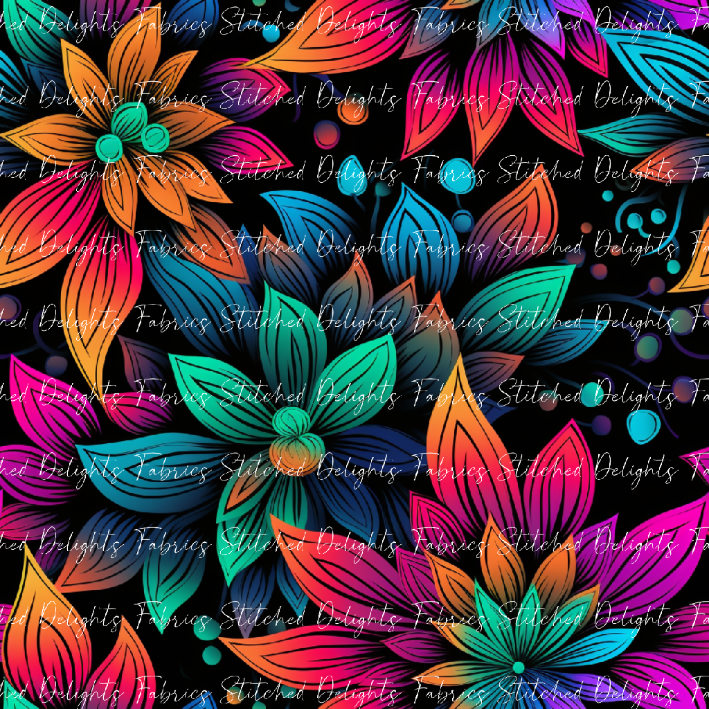 Floral Neon 9