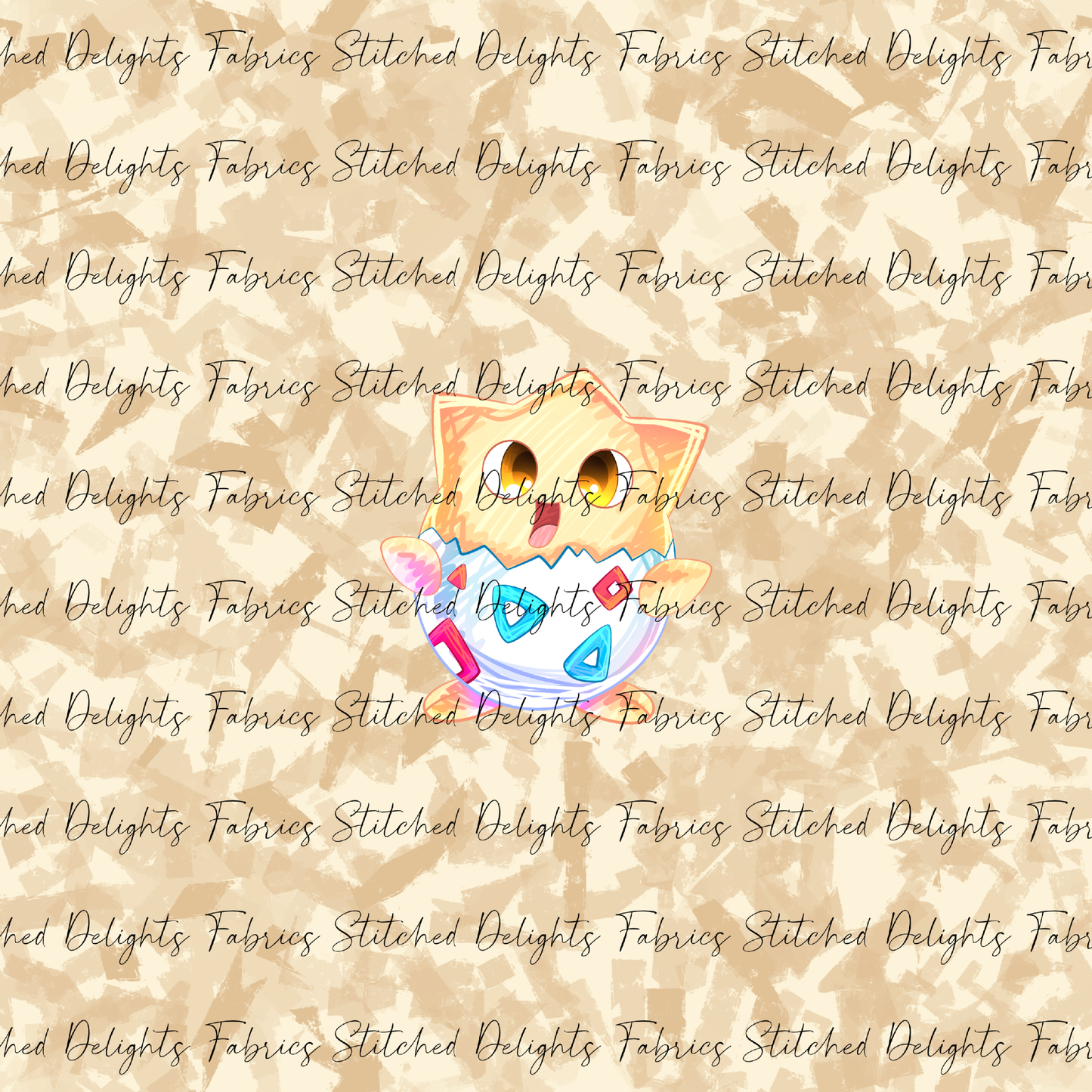 Togepi Cream Panel