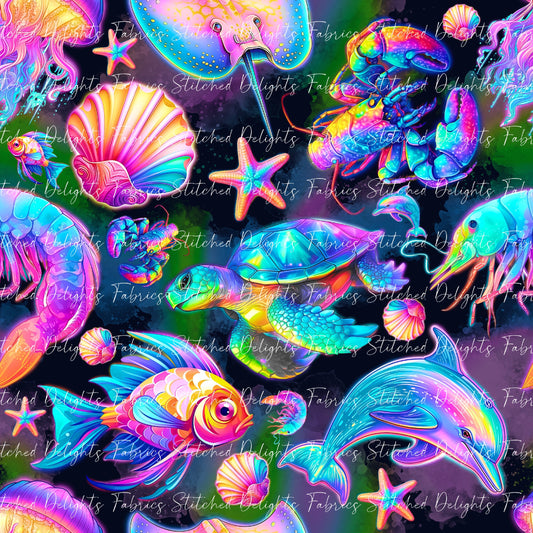 Magical Sea Creatures Dark