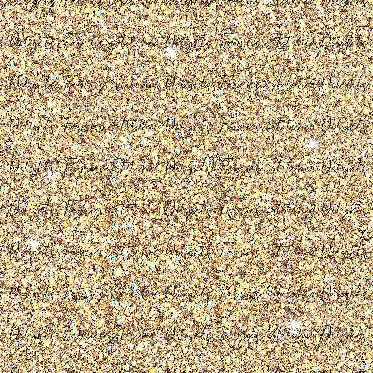 Lemon Gold Glitter