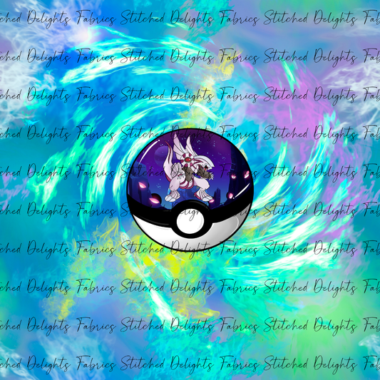 Poke Balls Habitats Palkia Swirls Panel