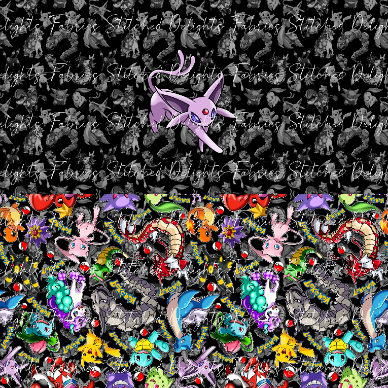 Playing Poke Espeon Black Undie Panel