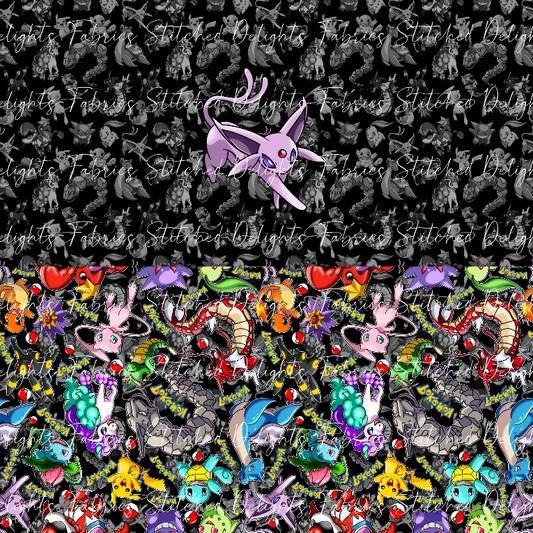 Playing Poke Espeon Black Undie Panel