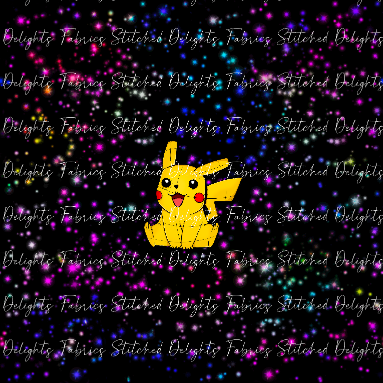 Bright & Shiny Pikachu Panel