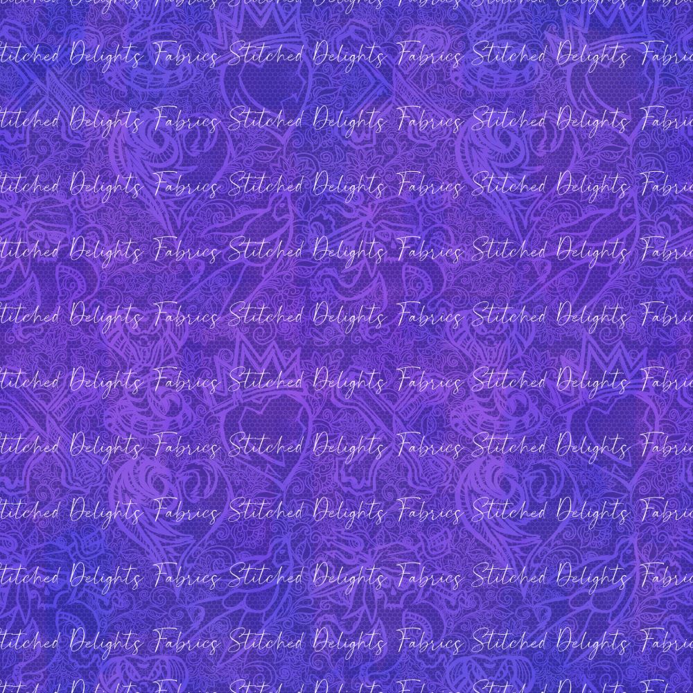 Descendants Purple Background