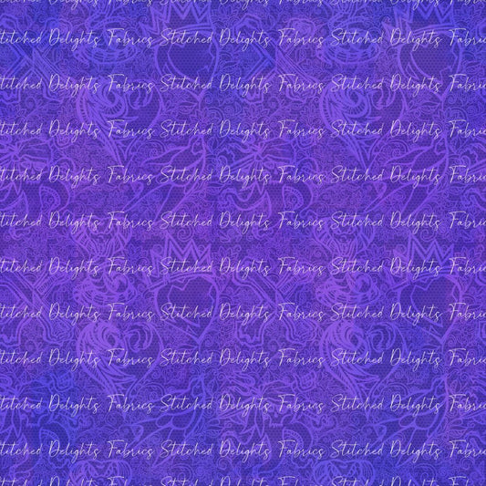 Descendants Purple Background