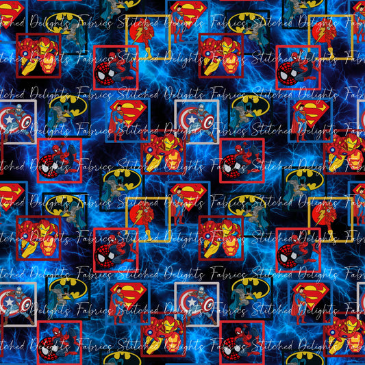 Super Heroes Blocks Lightning