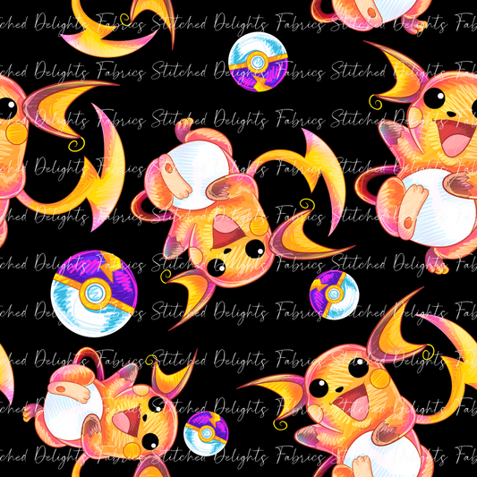 Evolutions Raichu Clear Vinyl