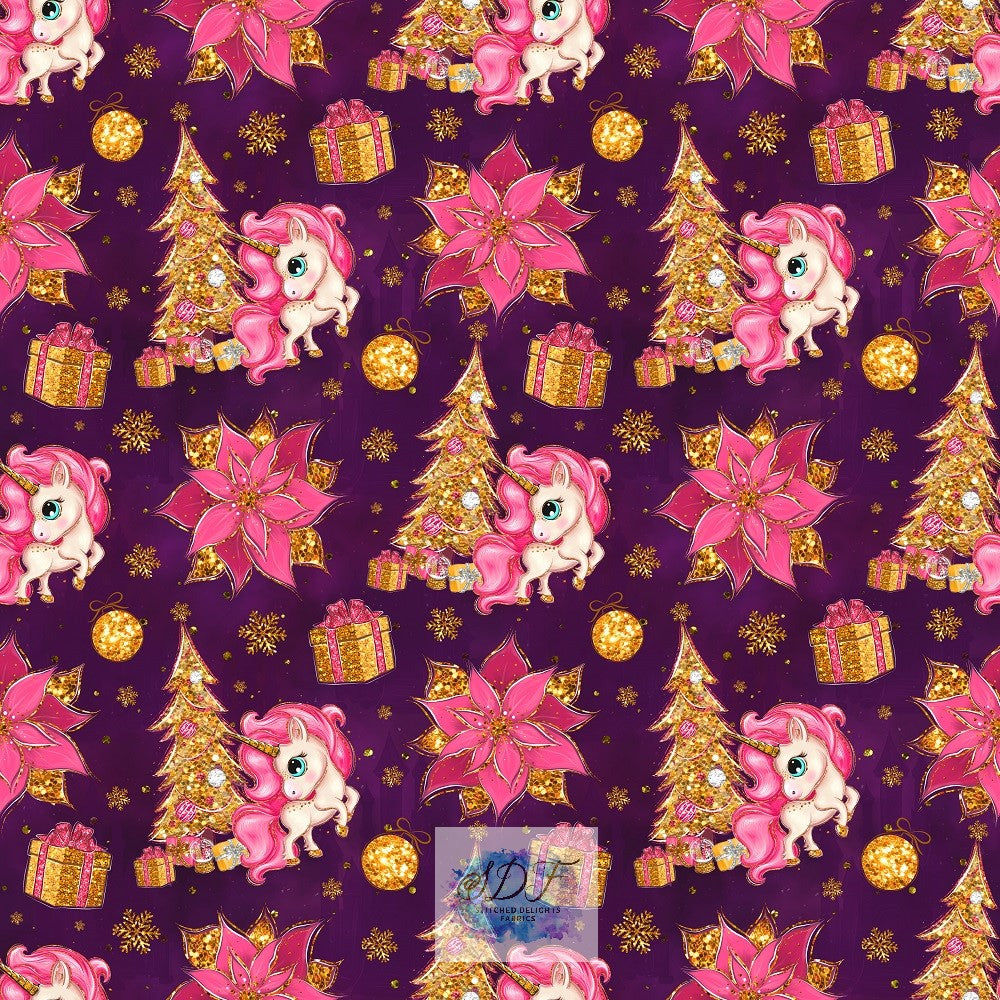 Christmas Unicorns & Florals