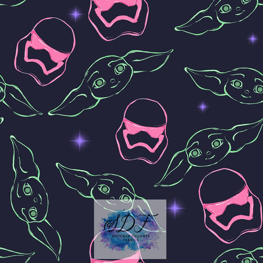 Neon Lights Mando