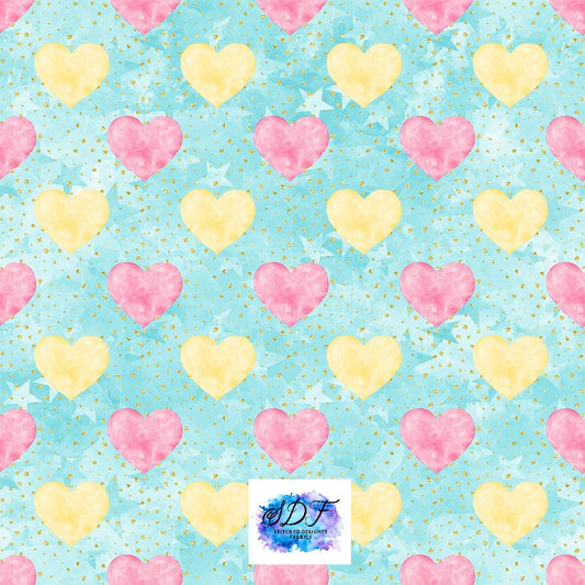 Pastel Hearts