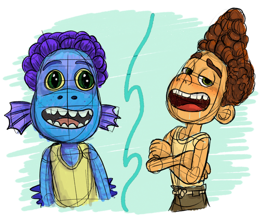 Sketchy Sea Monsters Panel 1
