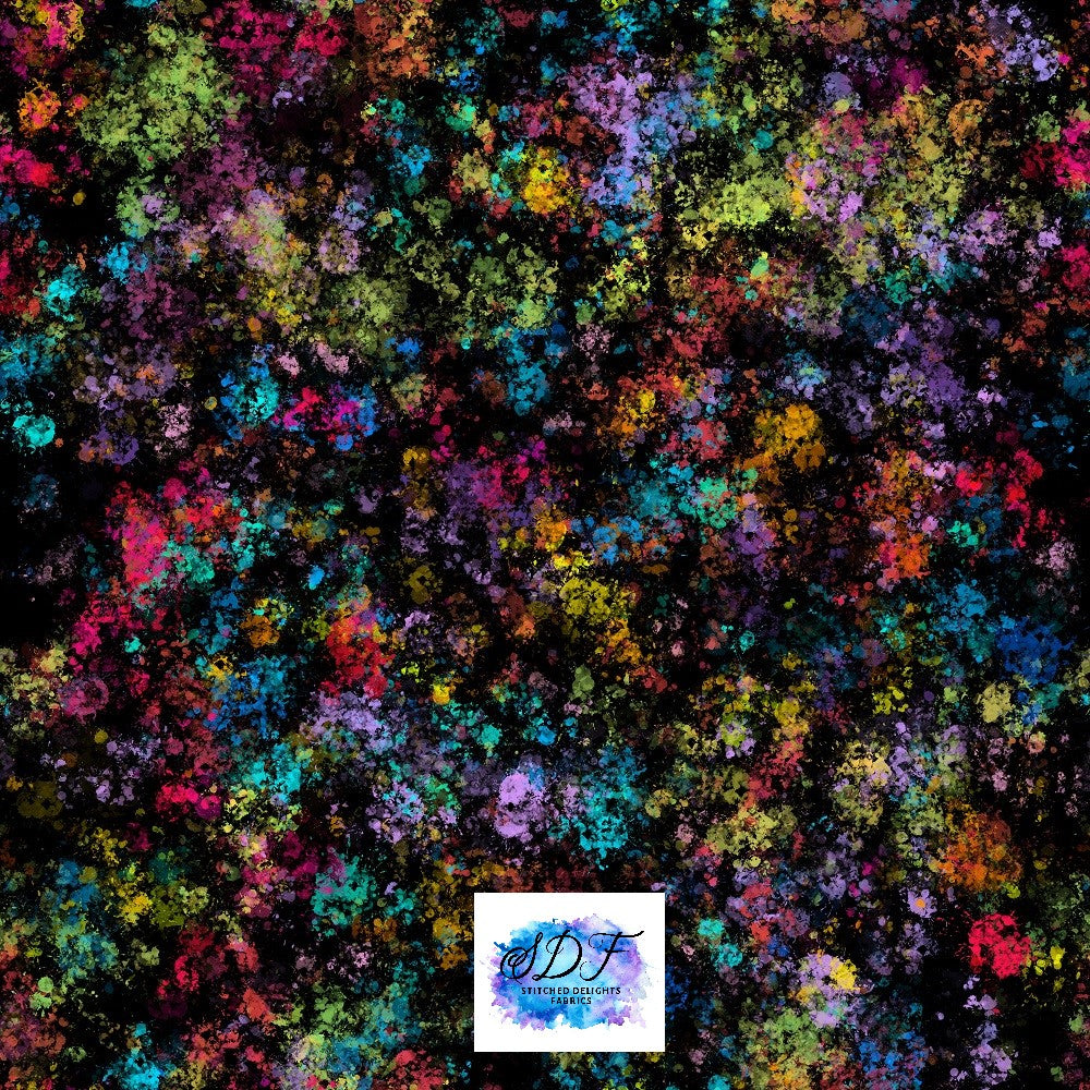 Air Heads Black Splatter Co-Ord