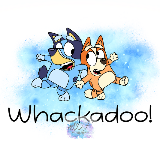 Wackadoo Blue Panel