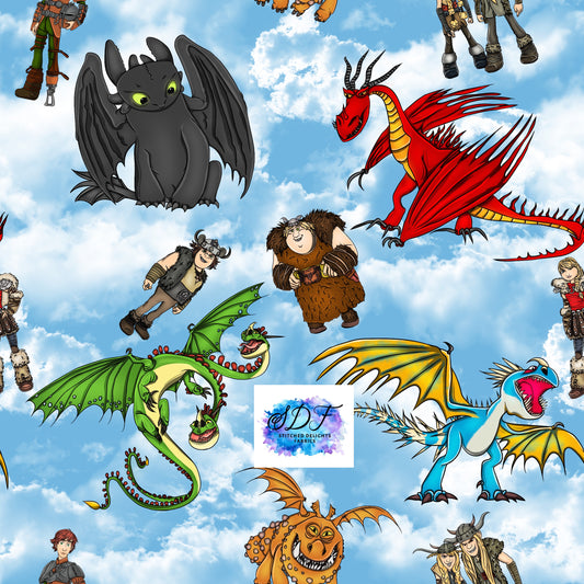 HTTYD Riders & Dragons Clouds