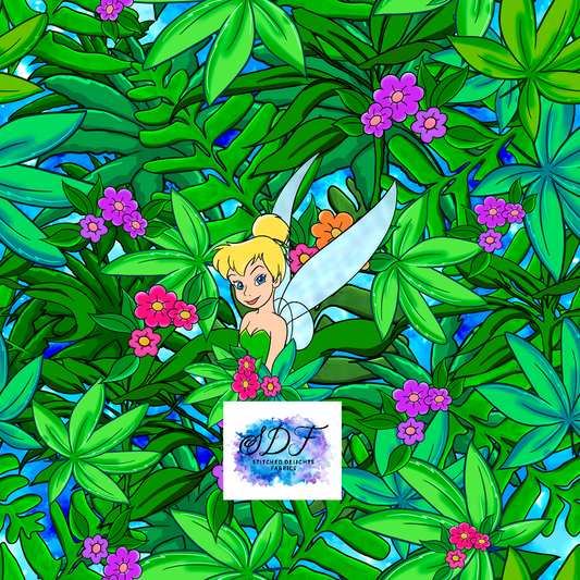 Enchanted Gardens Tink Panel