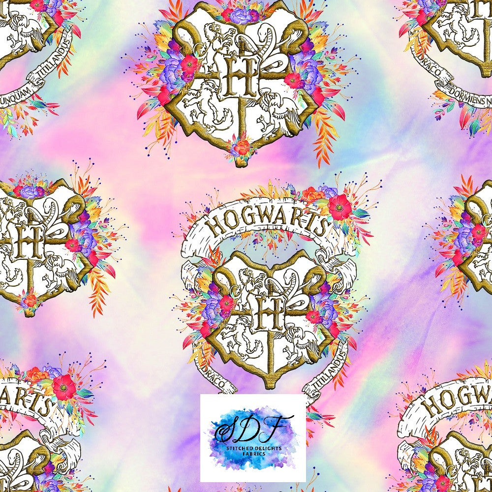 Floral School Crest