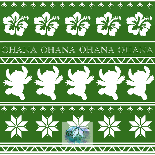 Ohana Green Ugly Sweater