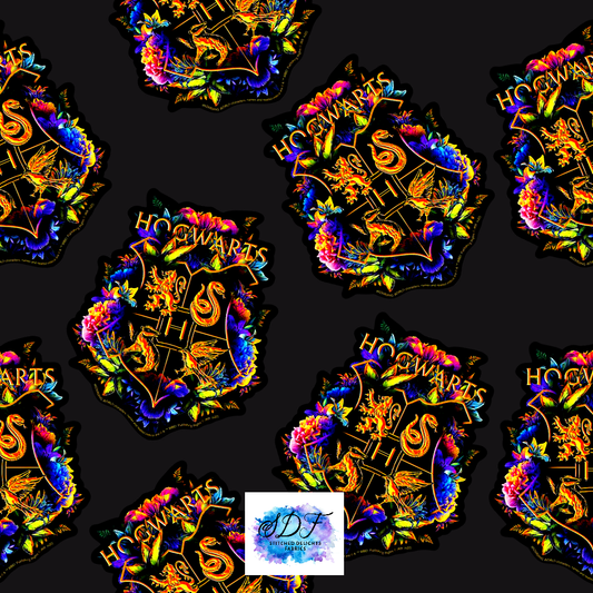 School Crests Floral