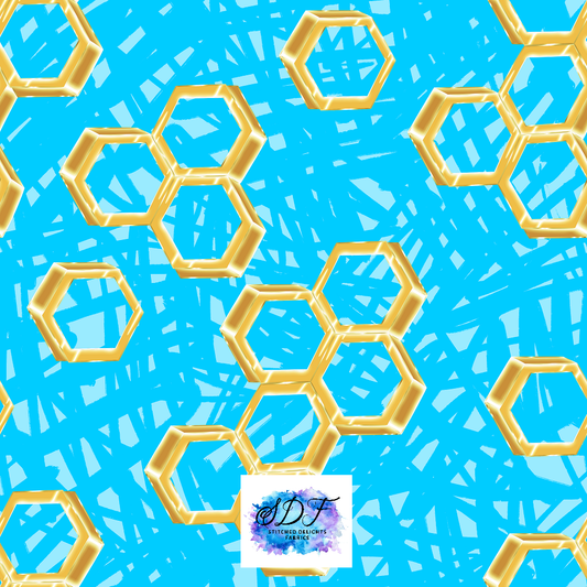Banjo Honeycomb Blue