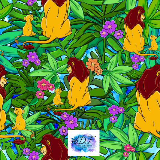 Enchanted Gardens Lions