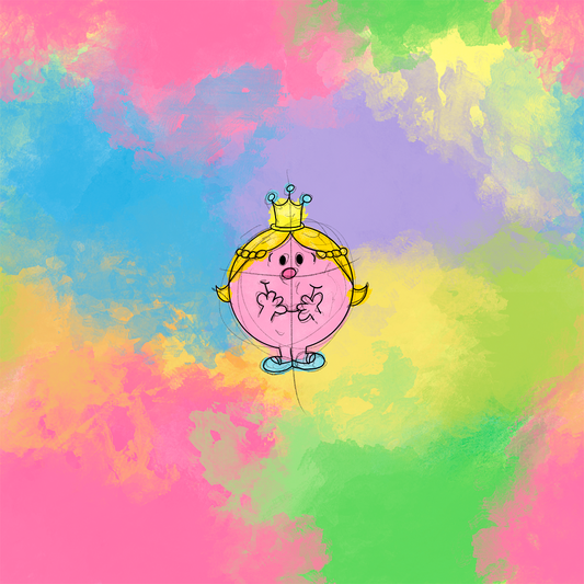 Little Miss Princess Panel
