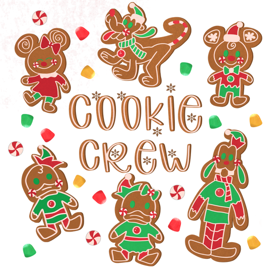 Gingerbread Friends Panel