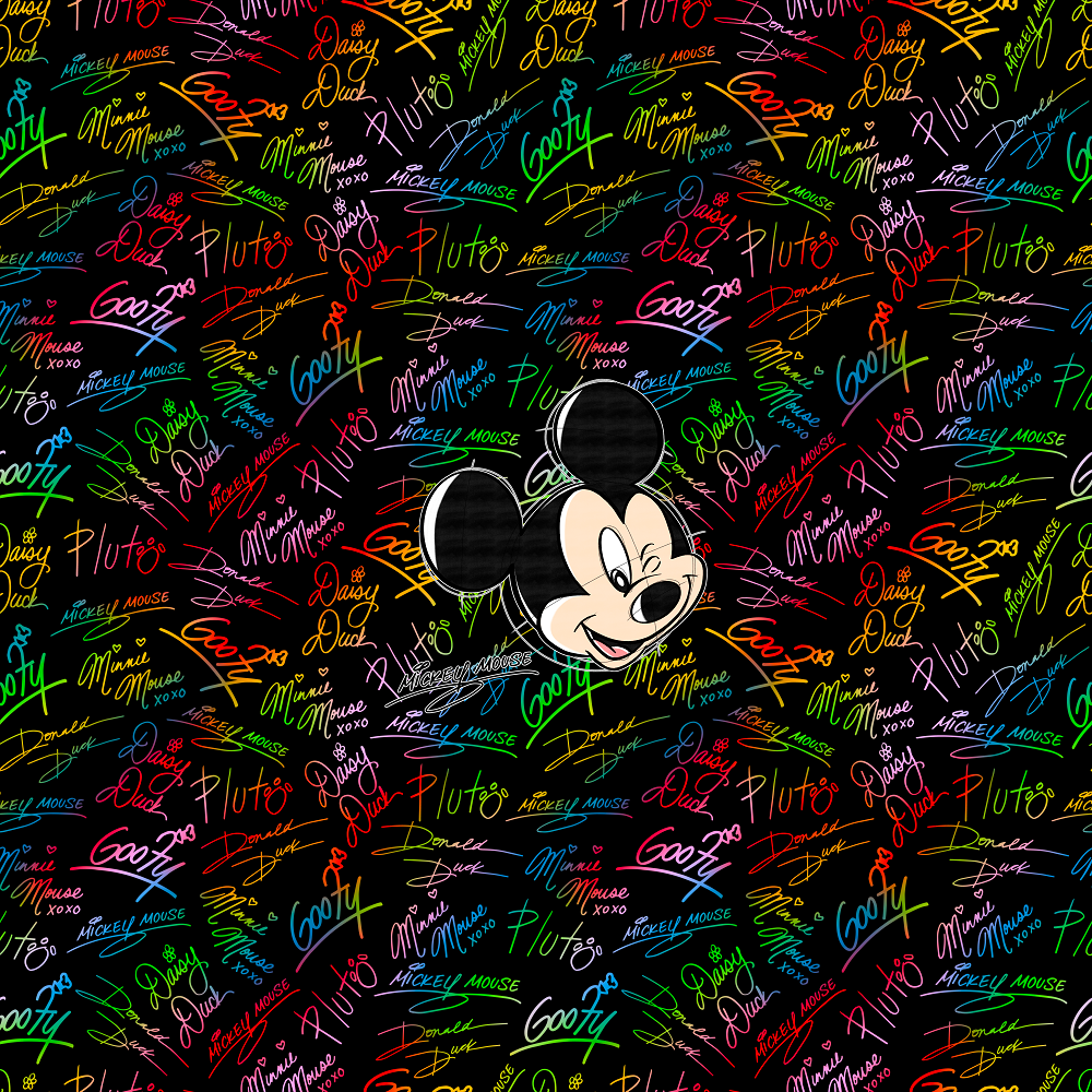 Mickey Autographs Panel CL