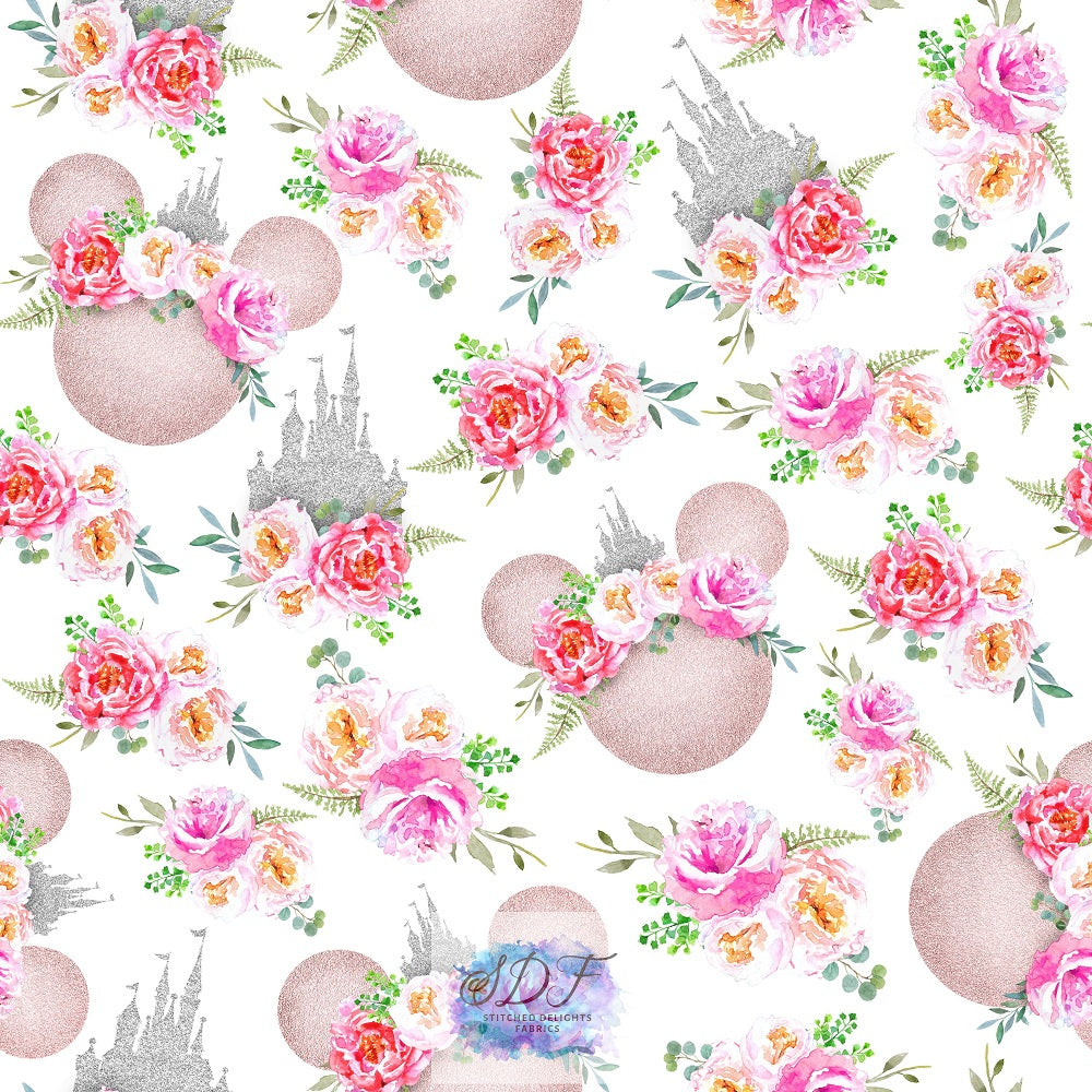 Floral Mouse Heads