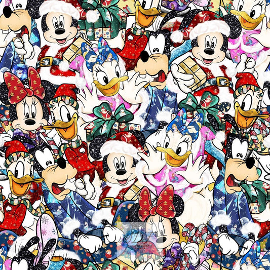 Mickey Glitter Christmas