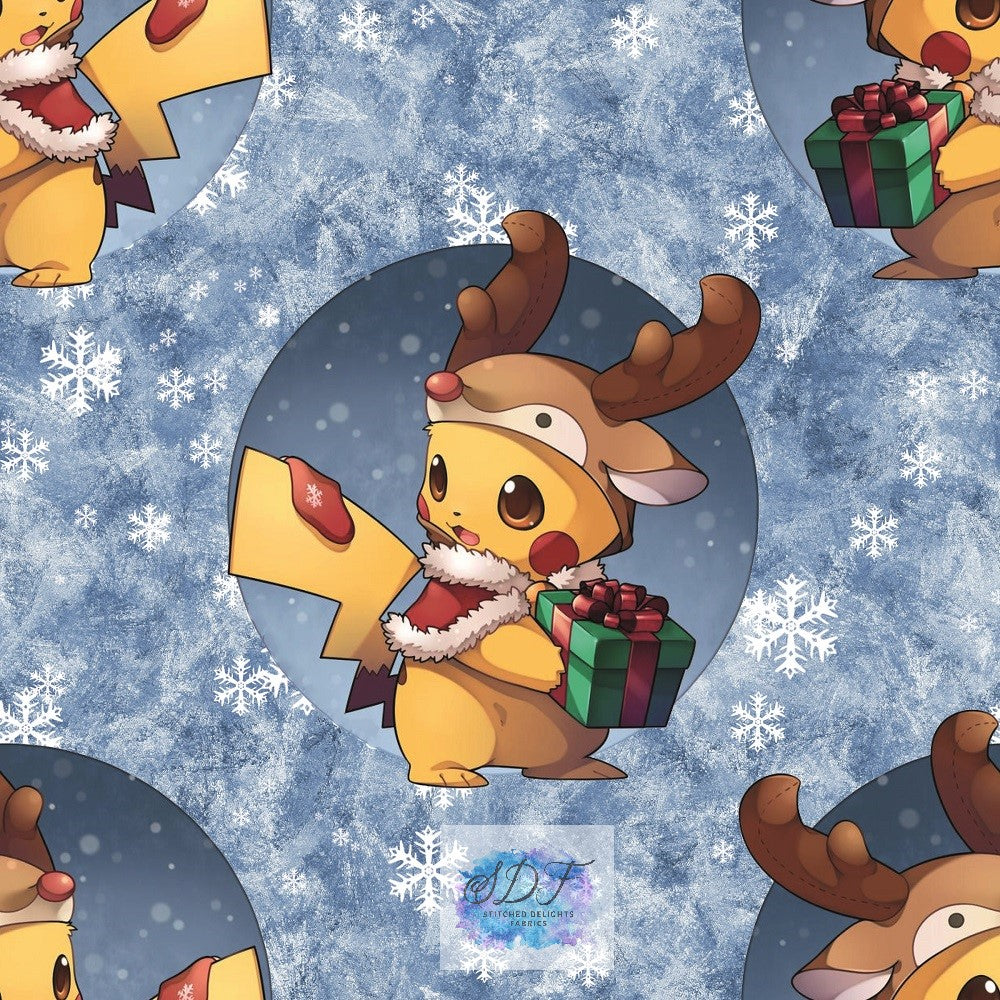 Pikachu Reindeer