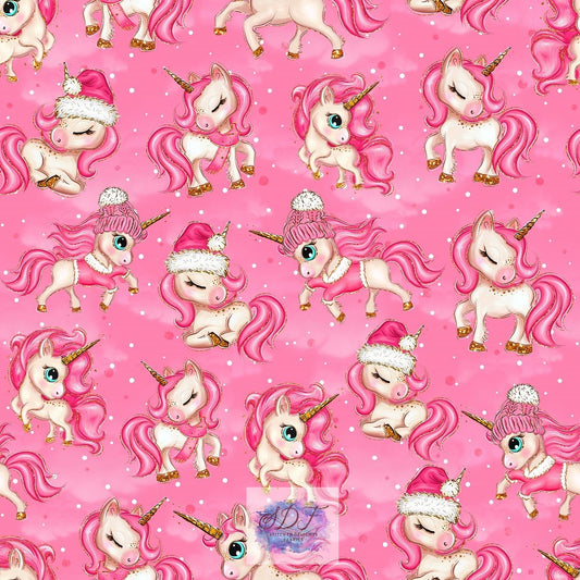 Pink Unicorn Christmas