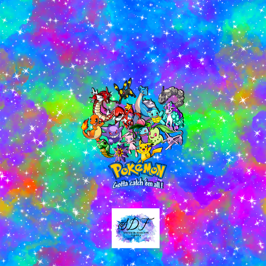 Playing Poke Battle Ready Galaxy Panel