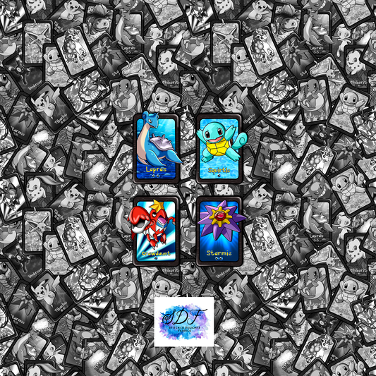 Playing Poke Water Cards Panel