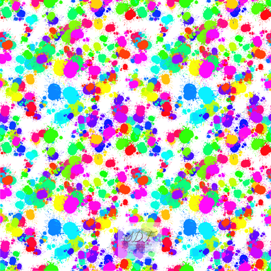 Hoodie Pals Rainbow Splatter Co-Ord