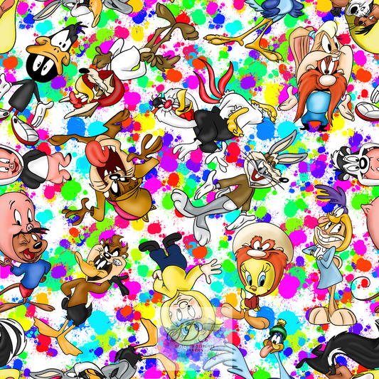 Hoodie Pals Rainbow Splatter