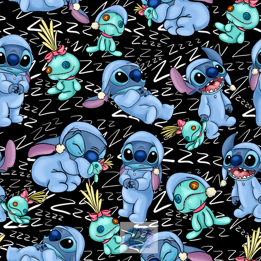 Sleepytime Stitch Black