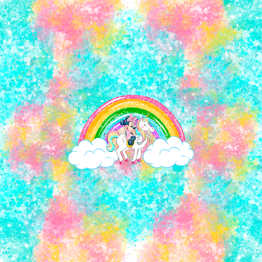 Unicorns & Rainbow Panel