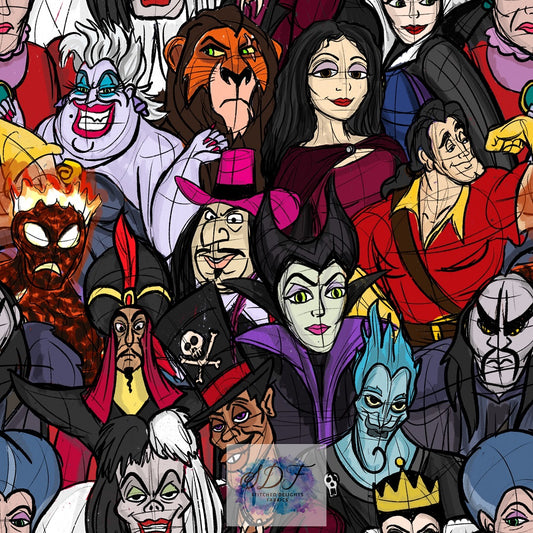 Villains Sketched
