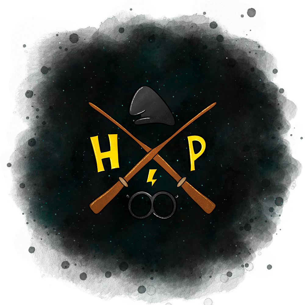 The Blue Boy Who Lived Wands Crossed Black Panel