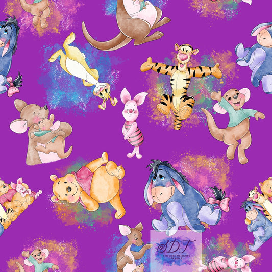 Hundred Acre Friends Purple